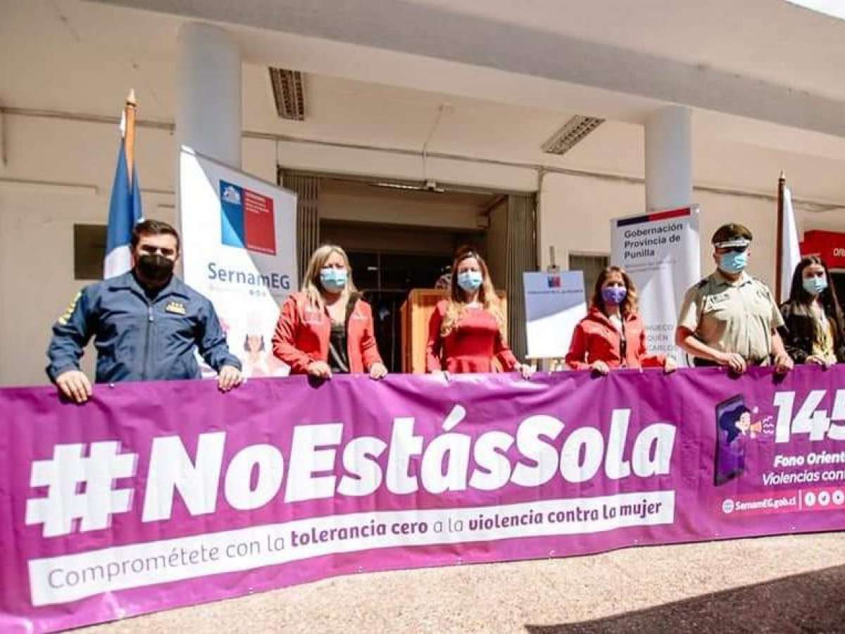 SernamEG Ñuble junto a la Gobernación de Punilla dicen No a la violencia contra la mujer
