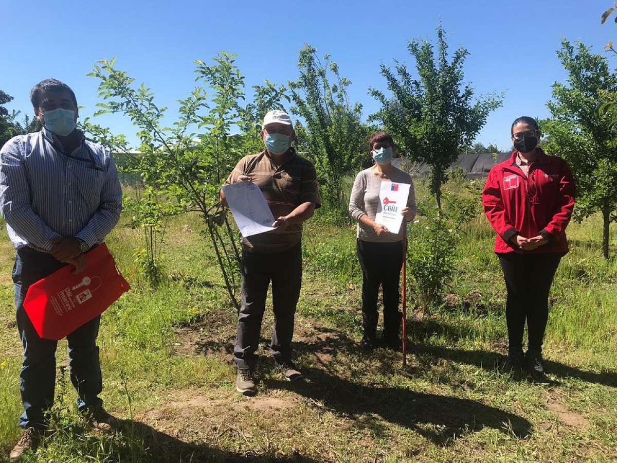 Más de 100 títulos de dominio se han entregado durante el último mes en Ñuble