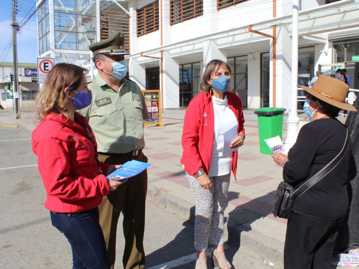 En Itata se unen para decir fuerte ‘No Más’ violencia contra la mujer