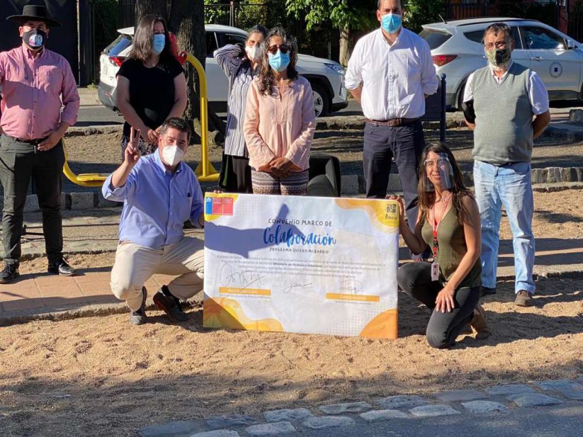 Minvu y Culturas firman convenio para fomentar las artes y el patrimonio en los barrios de Ñuble