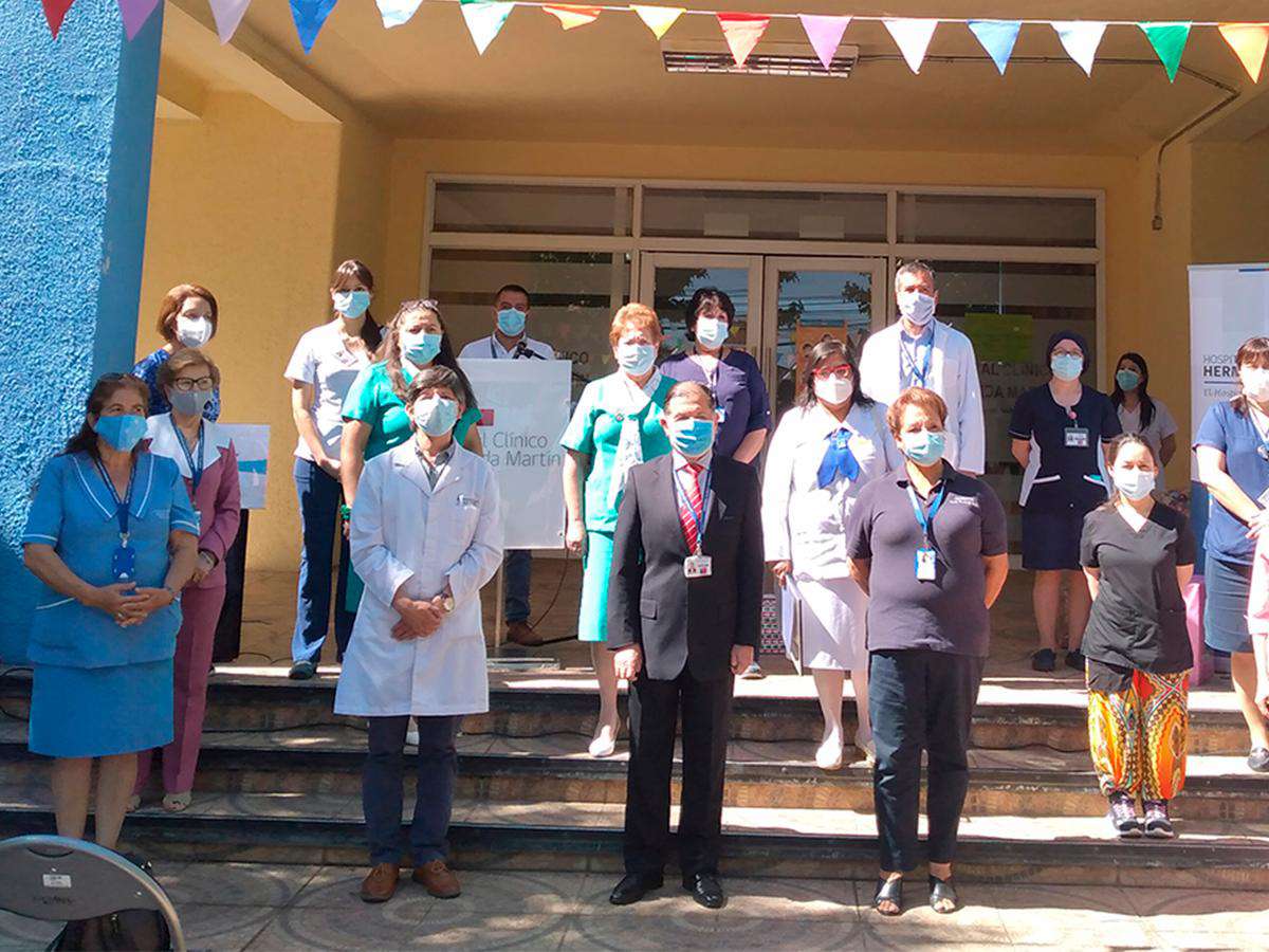 Hospital reconoce el trabajo del voluntariado durante la pandemia 