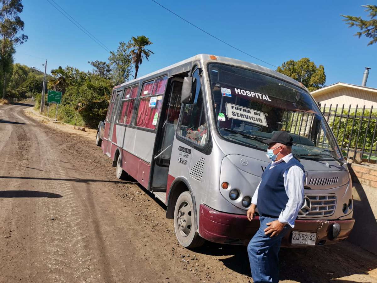 Seremi de Transportes presenta a vecinos nuevo servicio de transporte público para Ránquil