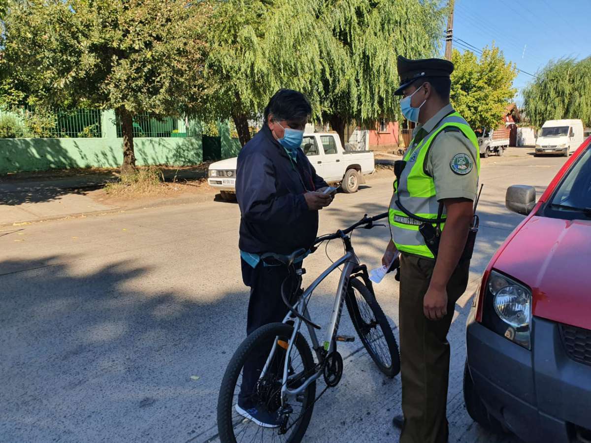 Fortalecimiento de controles y fiscalizaciones de Carabineros dejó 131 detenidos por incumplir medidas sanitarias durante el  fin de semana