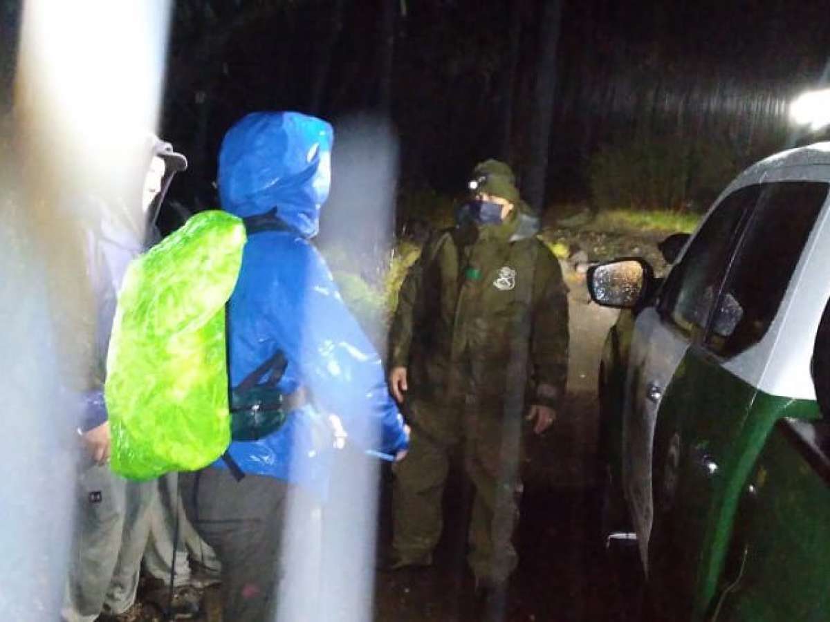 Carabineros de Las Trancas infraccionó a turistas que accedieron a la zona cordillerana pese a prohibición por condiciones climáticas