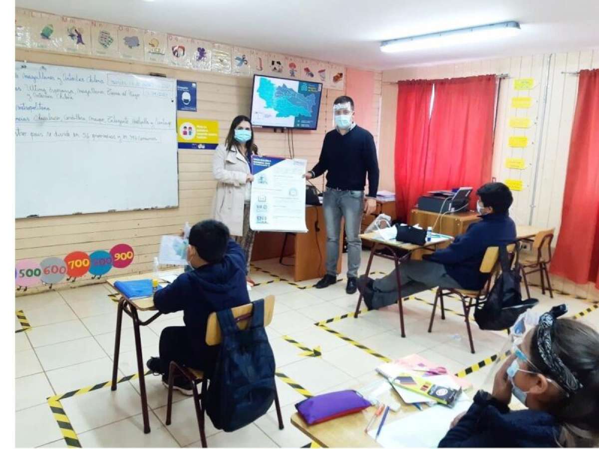 Supereduc acompaña y capacita a establecimientos educacionales de Ñuble para el retorno presencial