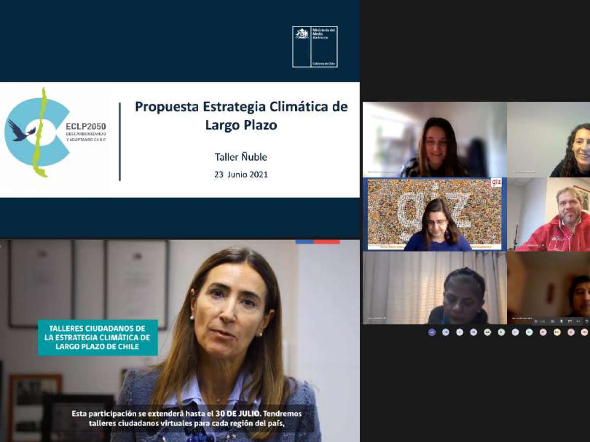 Casi medio centenar de ñublensinos participaron en taller ciudadano de la Estrategia Climática de Largo Plazo 