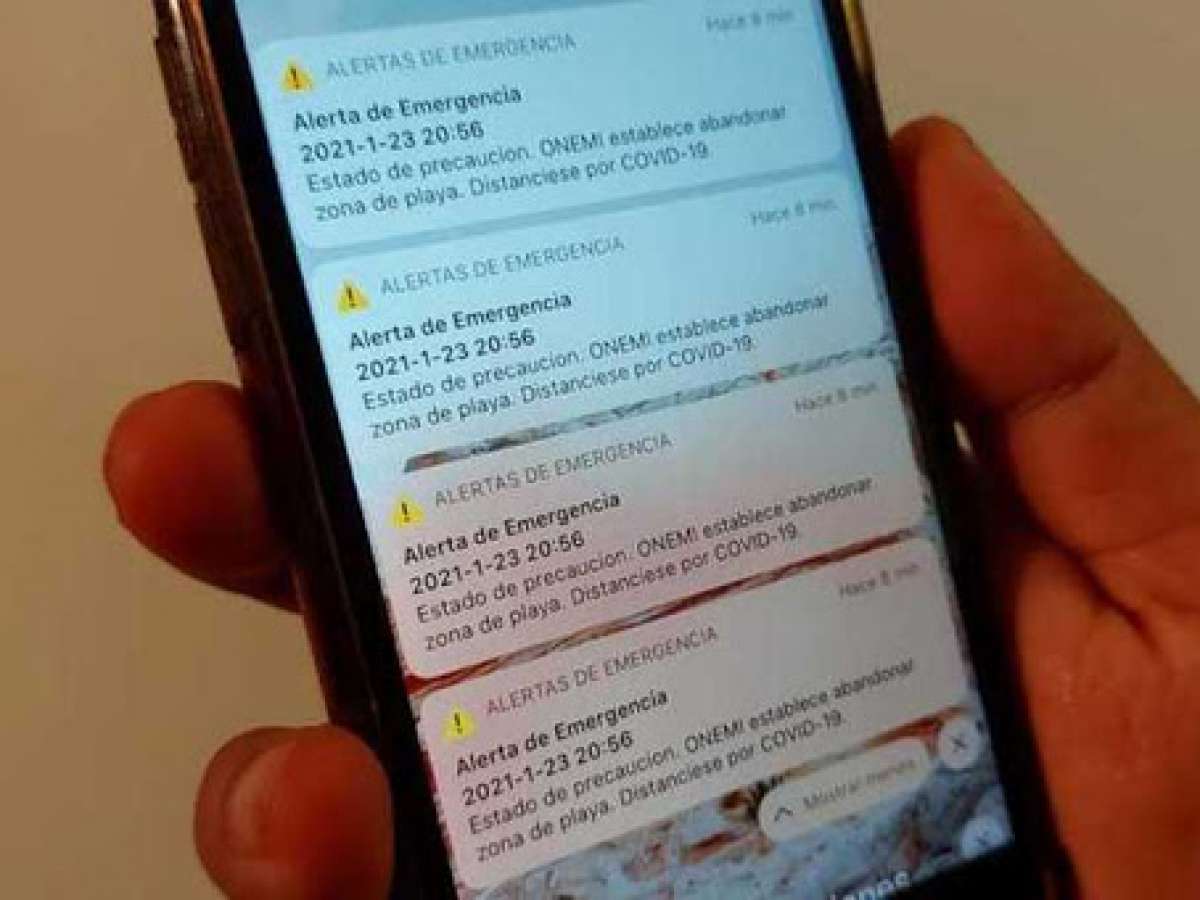 ONEMI iniciará pruebas del Sistema de Alerta de Emergencia en tres comunas de la región de Ñuble