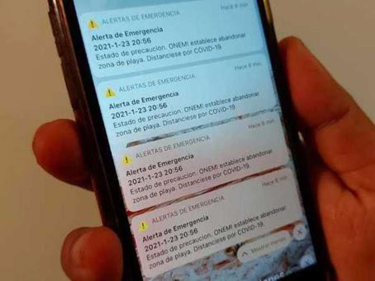 ONEMI iniciará pruebas del Sistema de Alerta de Emergencia en tres comunas de la región de Ñuble