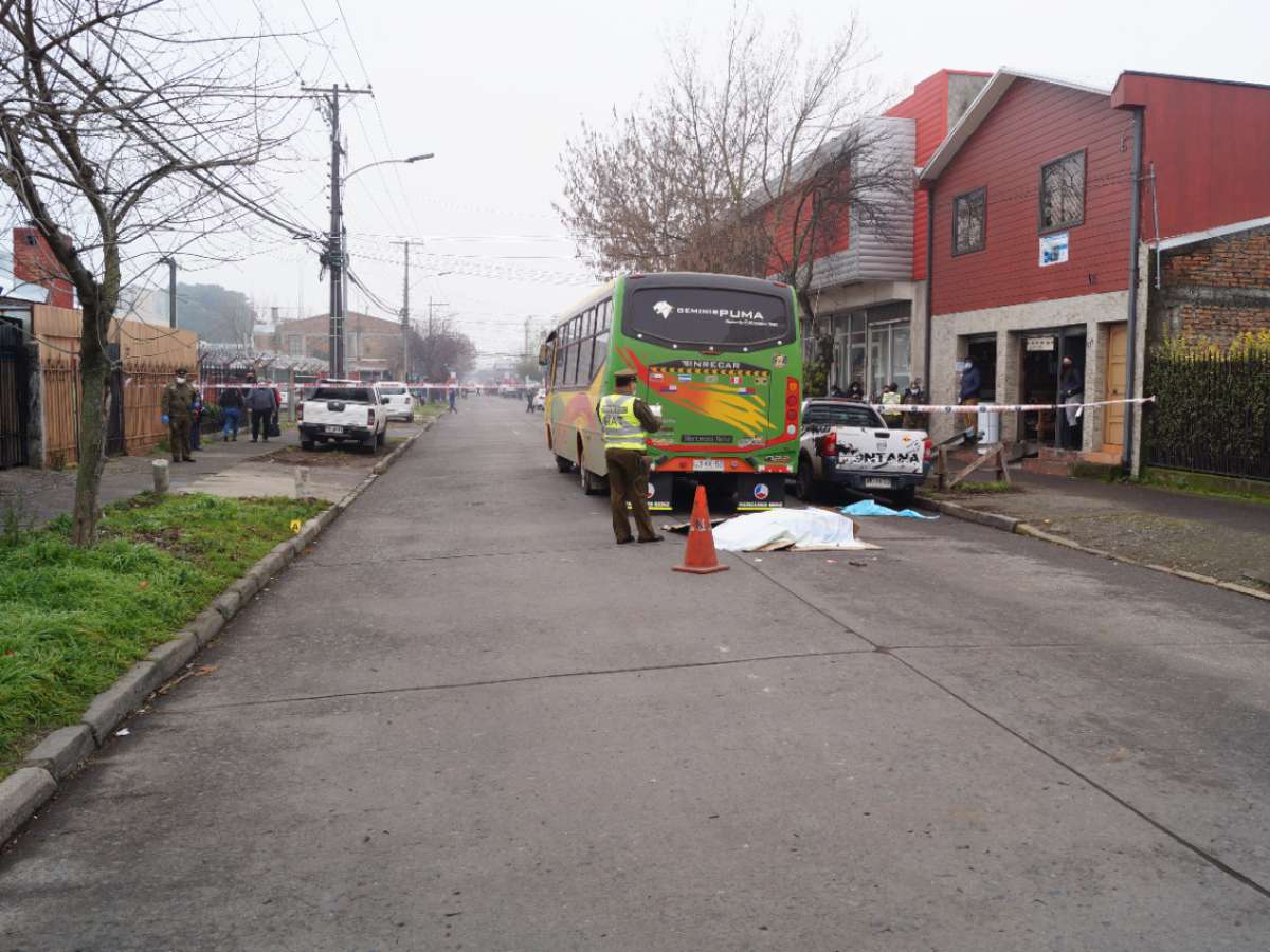 Carabineros de la SIAT Ñuble investiga causas del accidente que dejó a una peatón fallecida en Chillán