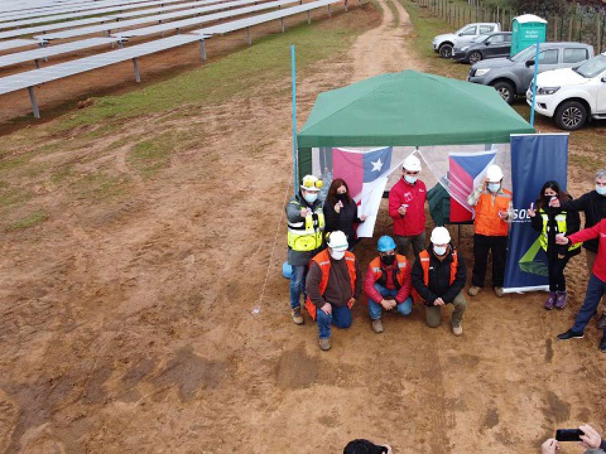 Quirihue cuenta con su primera planta solar en funcionamiento