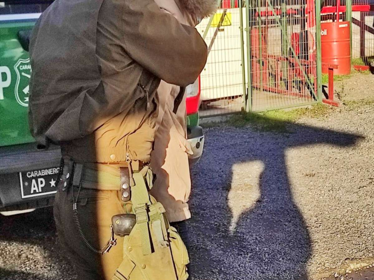 Carabineros detuvo en Quillón a sujeto que agredió a su pareja en la vía pública 
