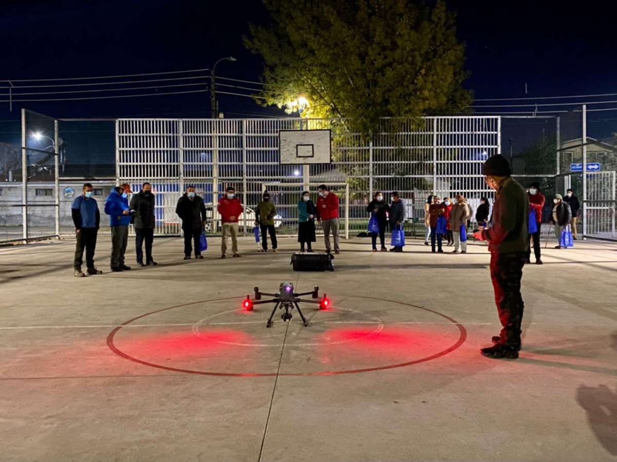 Más de 258 procedimientos se han realizado gracias a los drones de seguridad en Ñuble