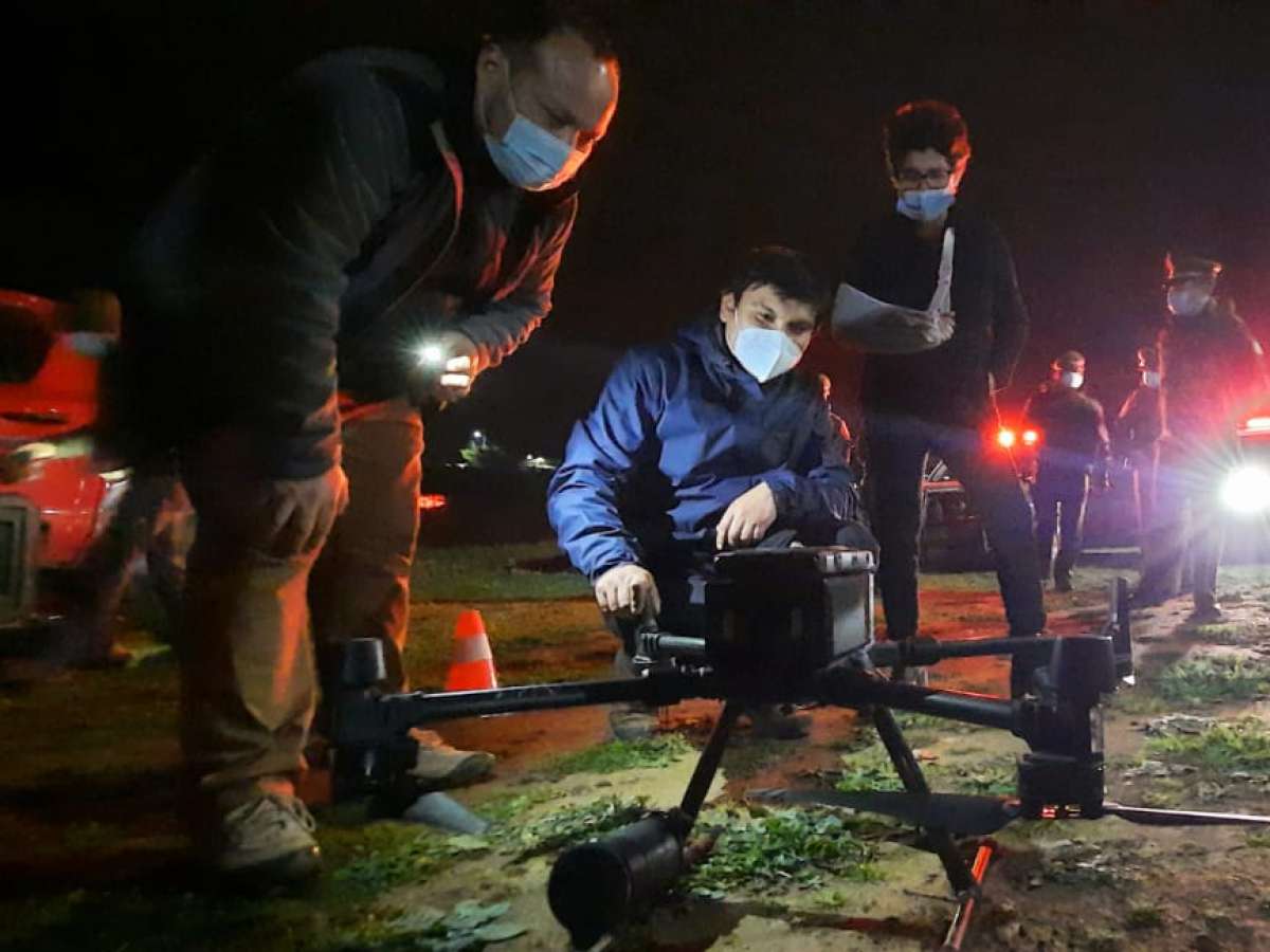 Alcalde de Ránquil presenta Dron de televigilancia a la comunidad