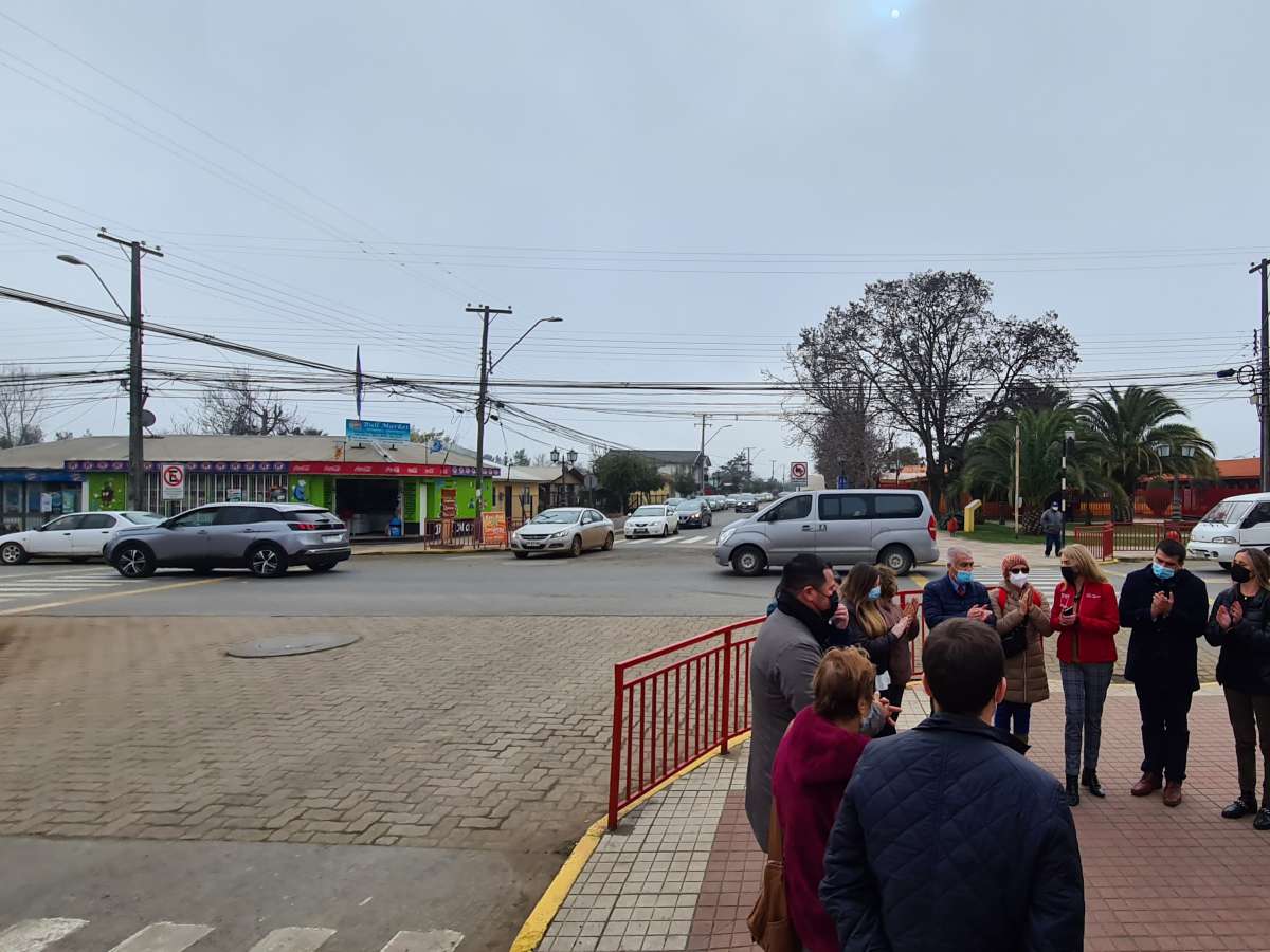 Subdere Ñuble financia los primeros semáforos para San Nicolás