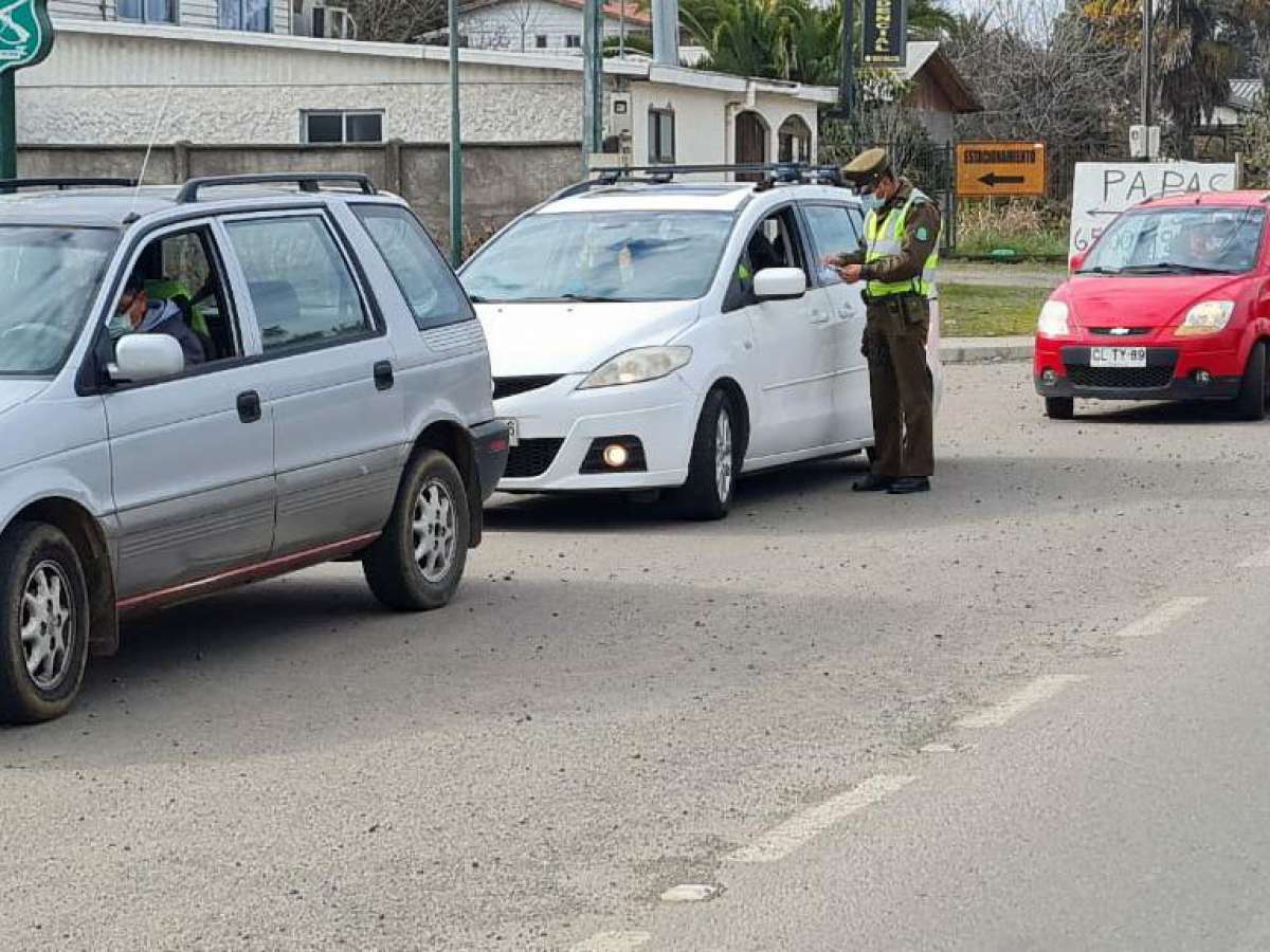 Balance de fin de semana: Carabineros registró 17 infractores de medidas sanitarias en Ñuble
