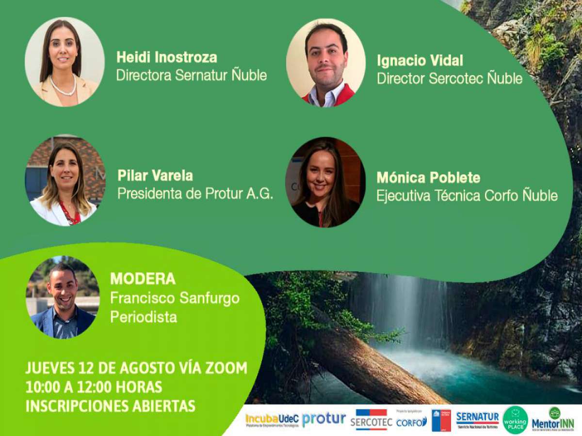 Seminario de turismo busca aportar a la reactivación del sector en la región de Ñuble