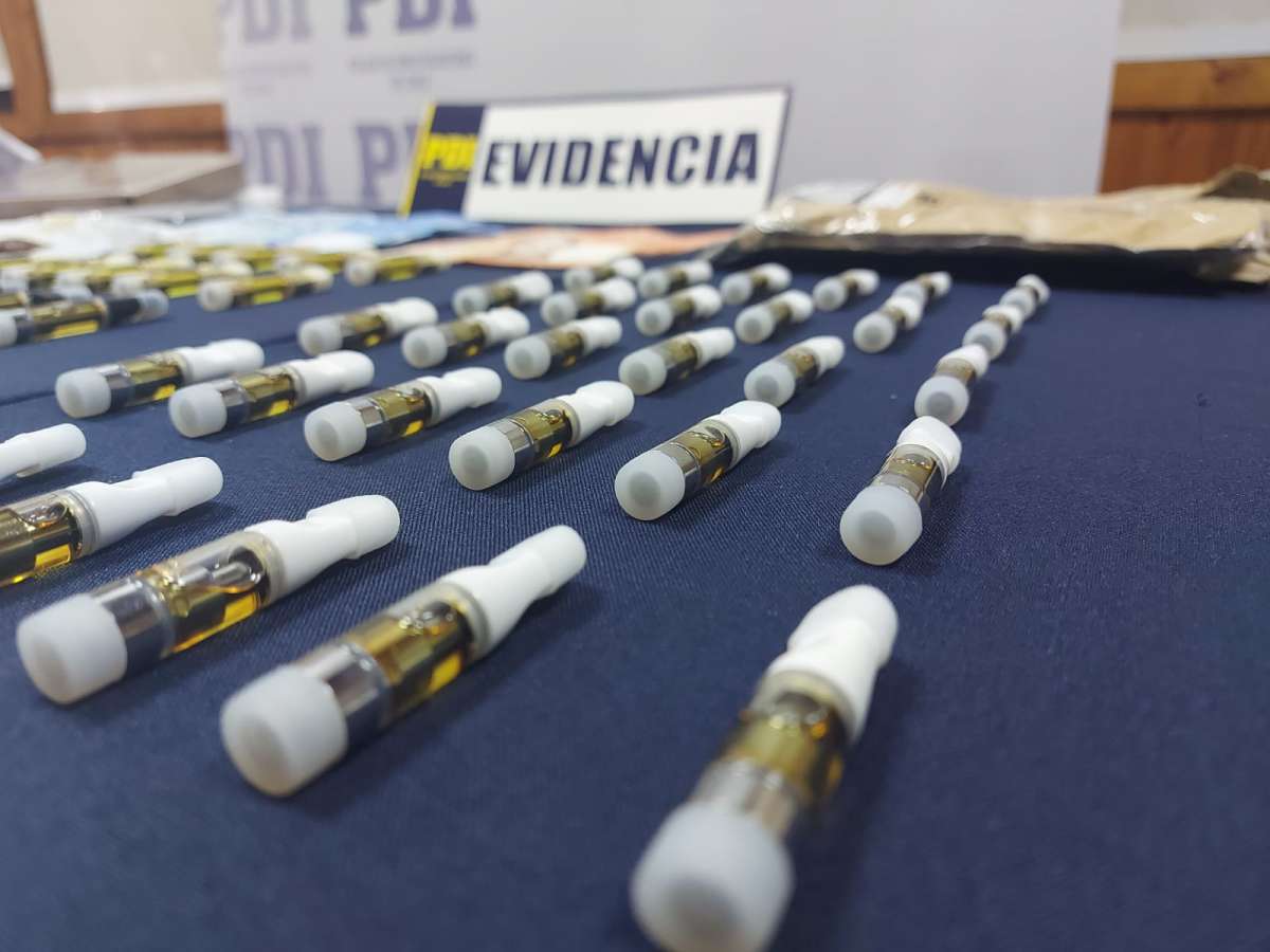 Fiscalía y PDI detectan nuevo tráfico de marihuana: resina que se inhala con vaporizadores