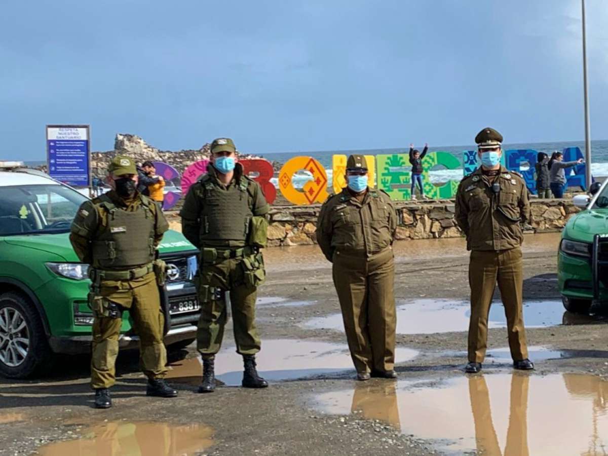 Carabineros de Cobquecura aumentó servicios preventivos por llegada de turistas