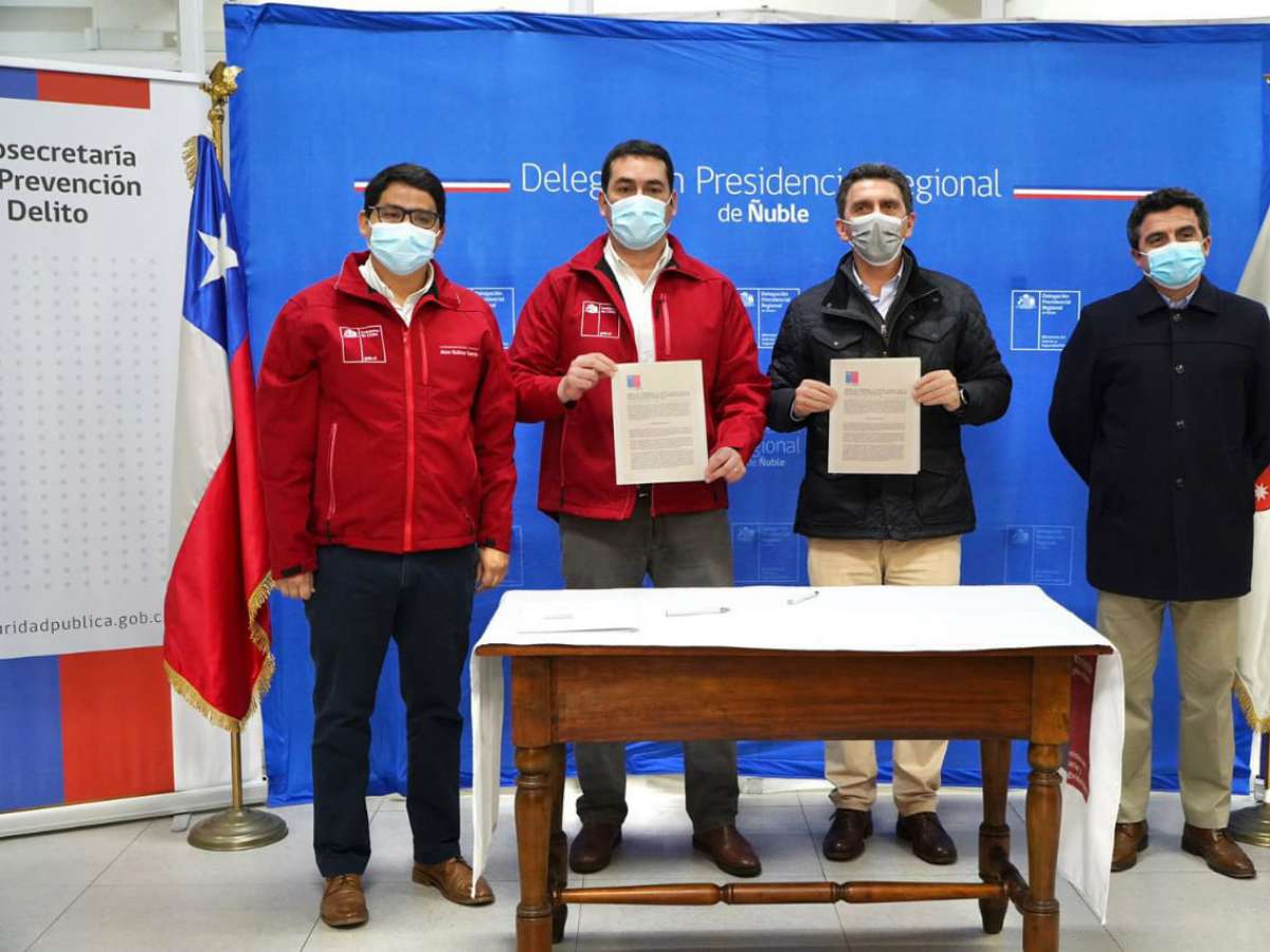 Subsecretaría de Prevención del Delito beneficia a la comuna de Chillán con un monto de 40 millones de pesos para inversión en seguridad. 