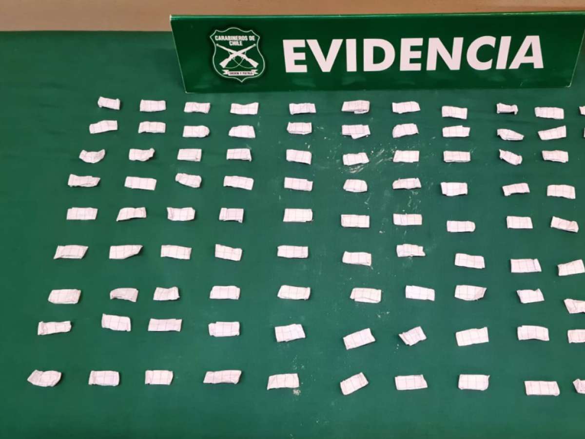 Carabineros detuvo a sujetos responsables de lanzar droga hacia la cárcel de Chillán