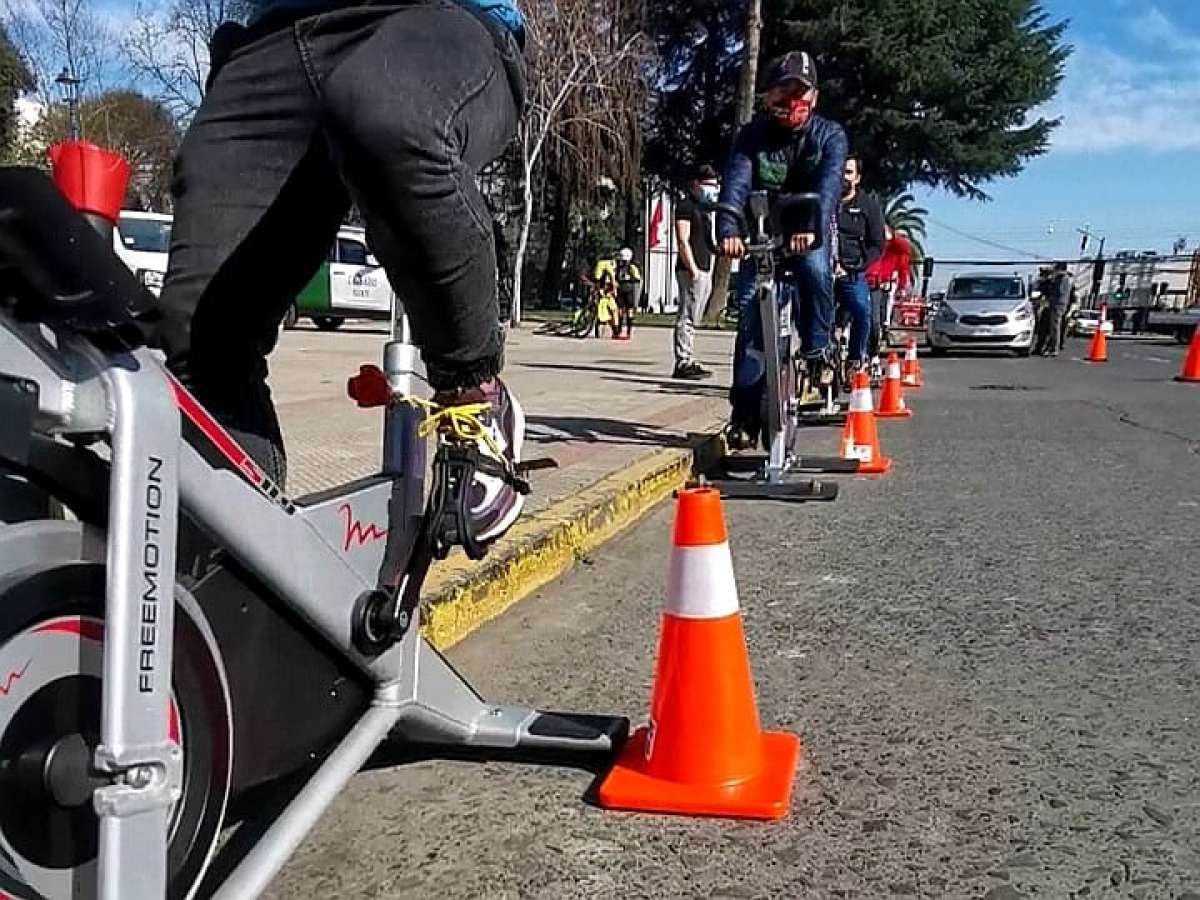 Implementan campaña sobre el respeto al ciclista y seguridad vial en Chillán