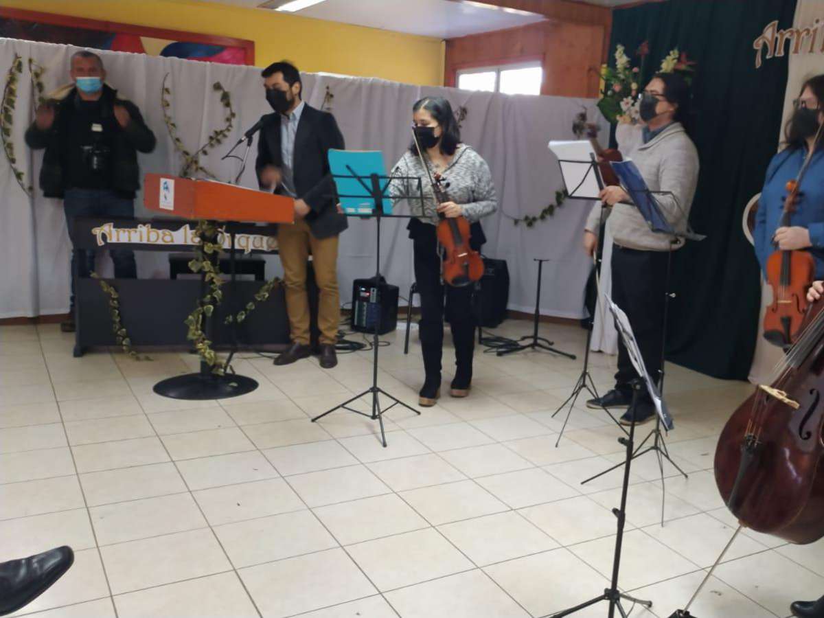 Seremi de Educación lanza en Pinto proyecto para fomentar las artes musicales en ñuble