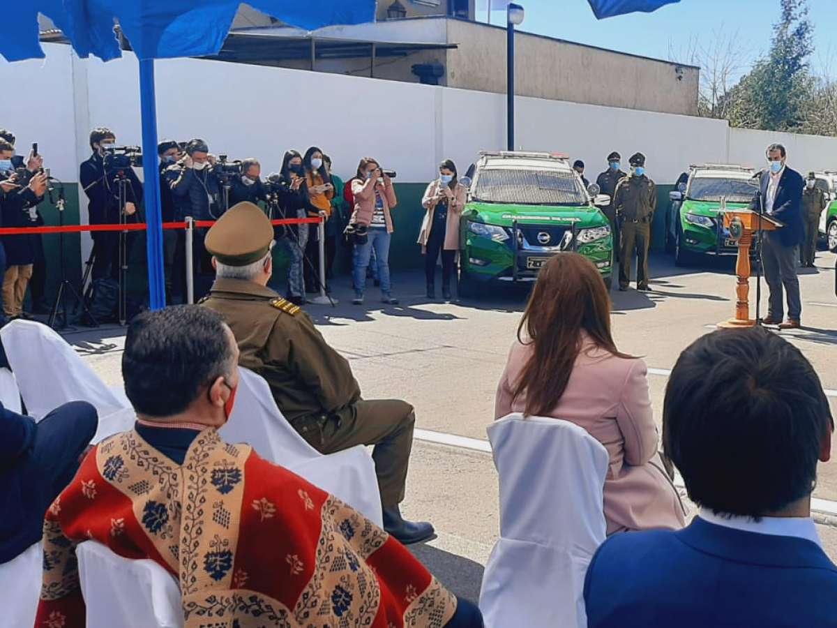 Carabineros de la Región de Ñuble suma siete nuevos vehículos policiales para el resguardo de la Región 
