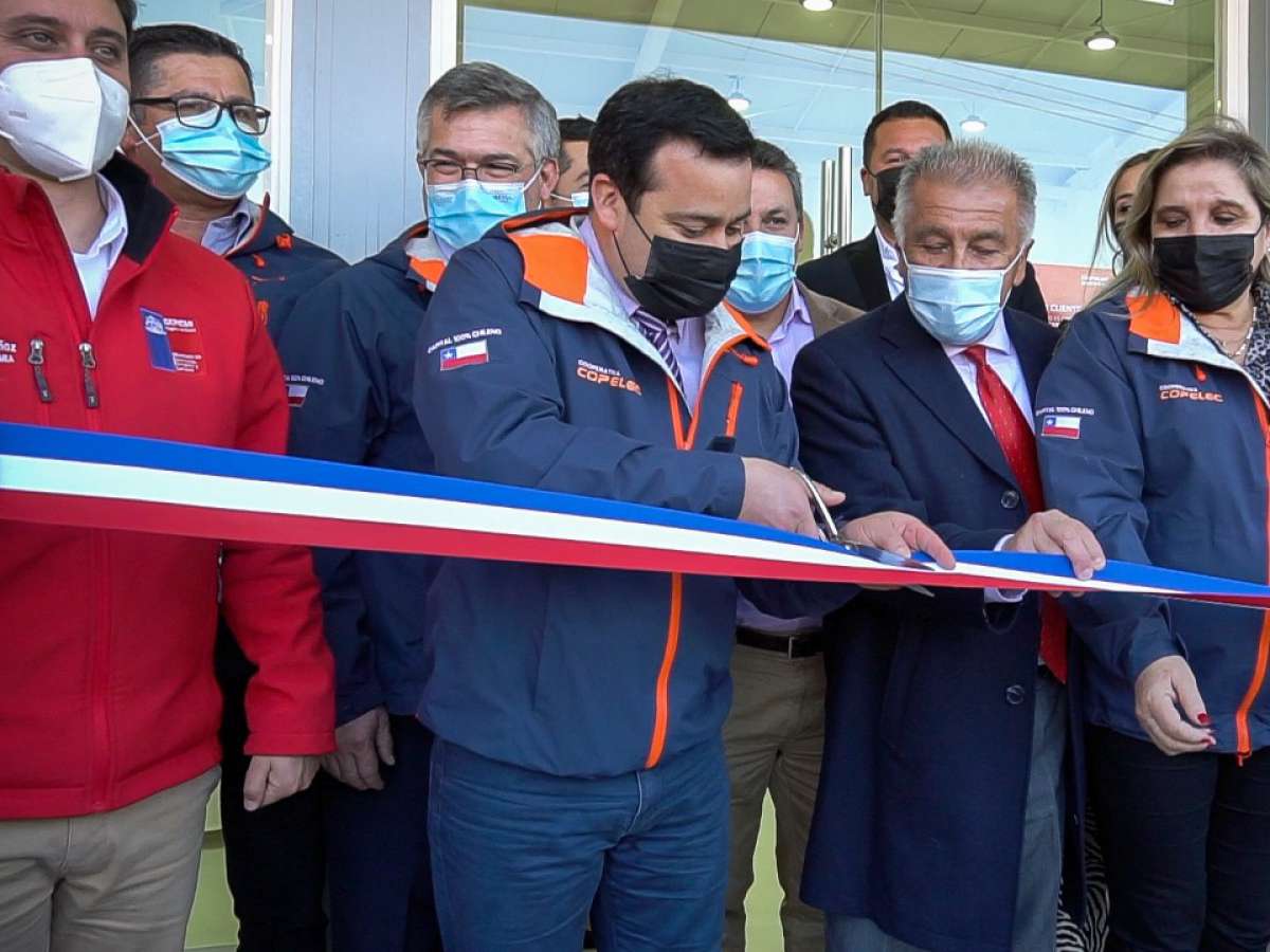 Copelec inaugura nueva sucursal en la comuna de San Nicolás.