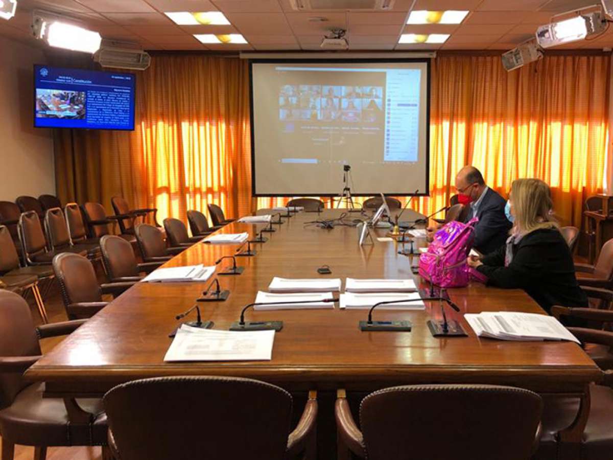 Comisión de Constitución aprobó el funcionamiento telemático para ciertos tribunales