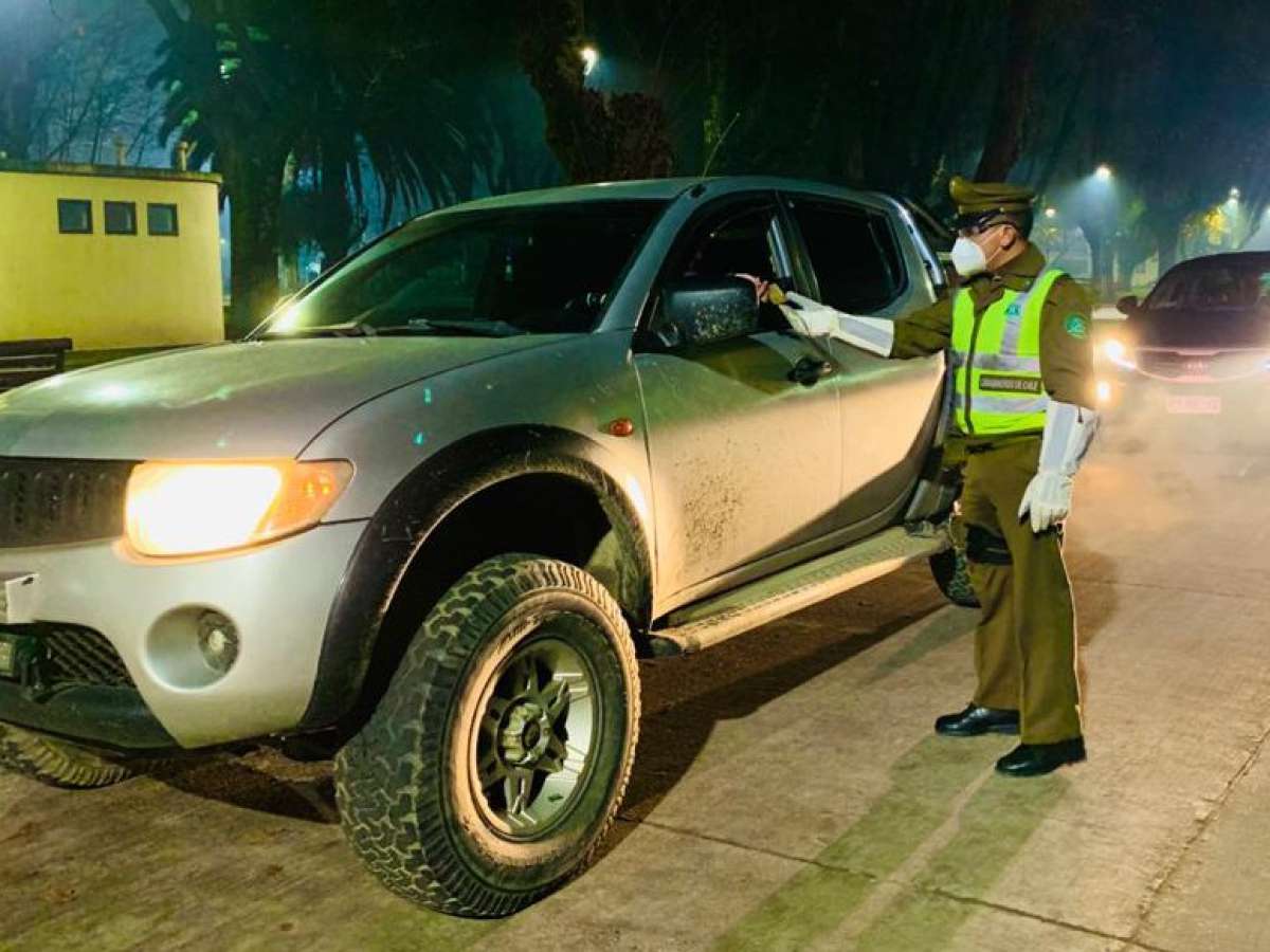 Carabineros registró en Ñuble 9.129 infractores de toque de queda en 18 meses de vigencia de la medida
