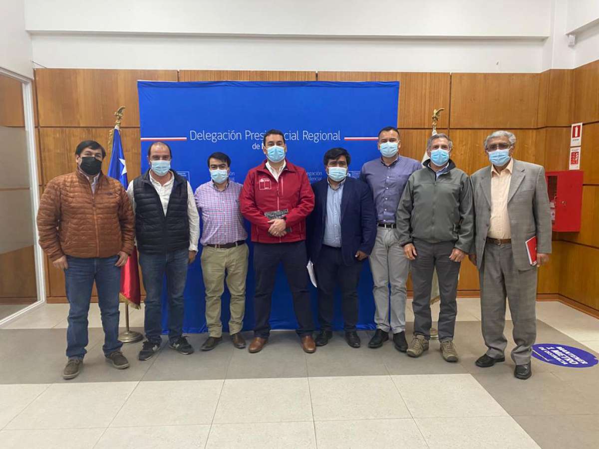 Directiva interina de ANFA Ñuble se reunió con el Delegado Presidencial para agradecer apoyo