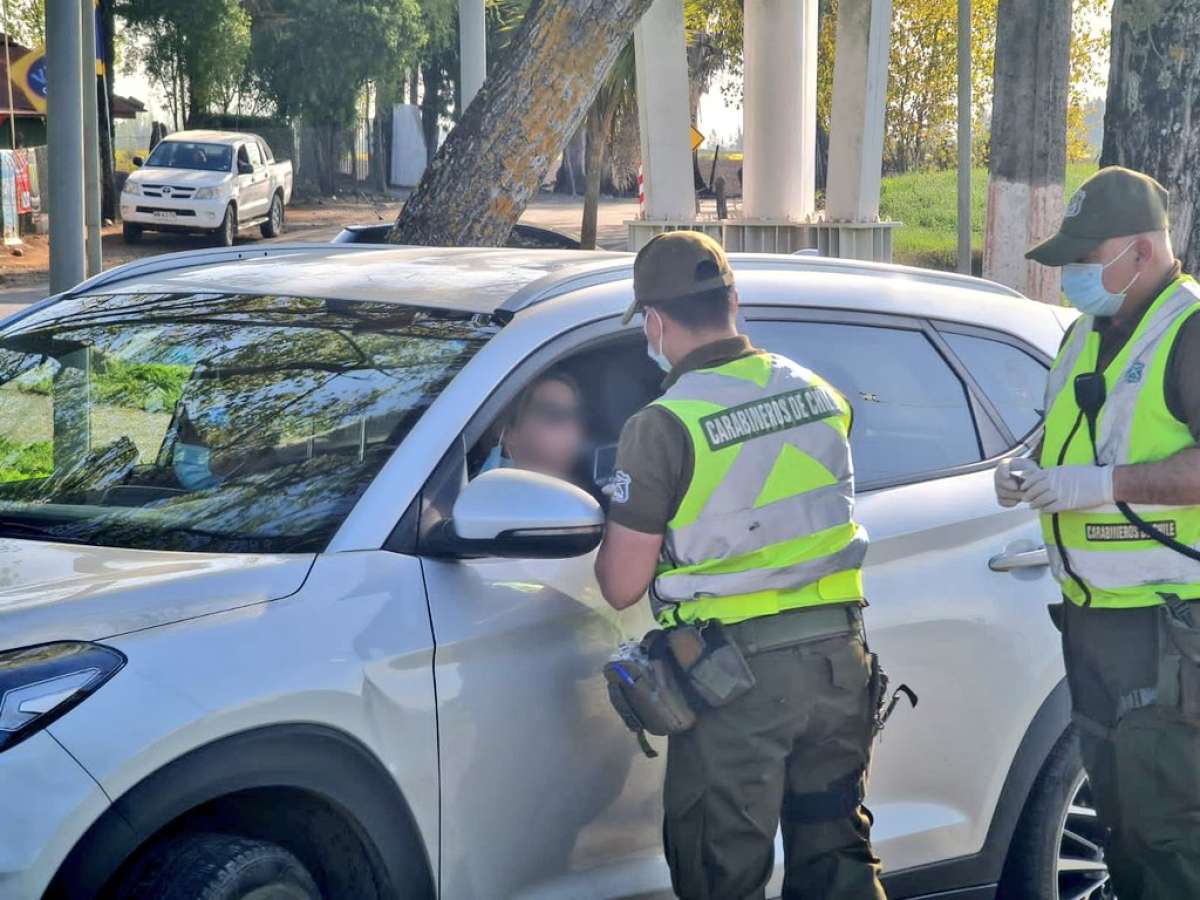 Servicios preventivos de Carabineros en fin de semana largo cerraron con más de 5 mil controles y 6 detenidos por conducción en estado de ebriedad
