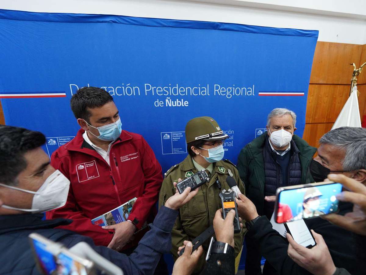 Autoridades coordinan medidas para mejorar seguridad del comercio en Chillán