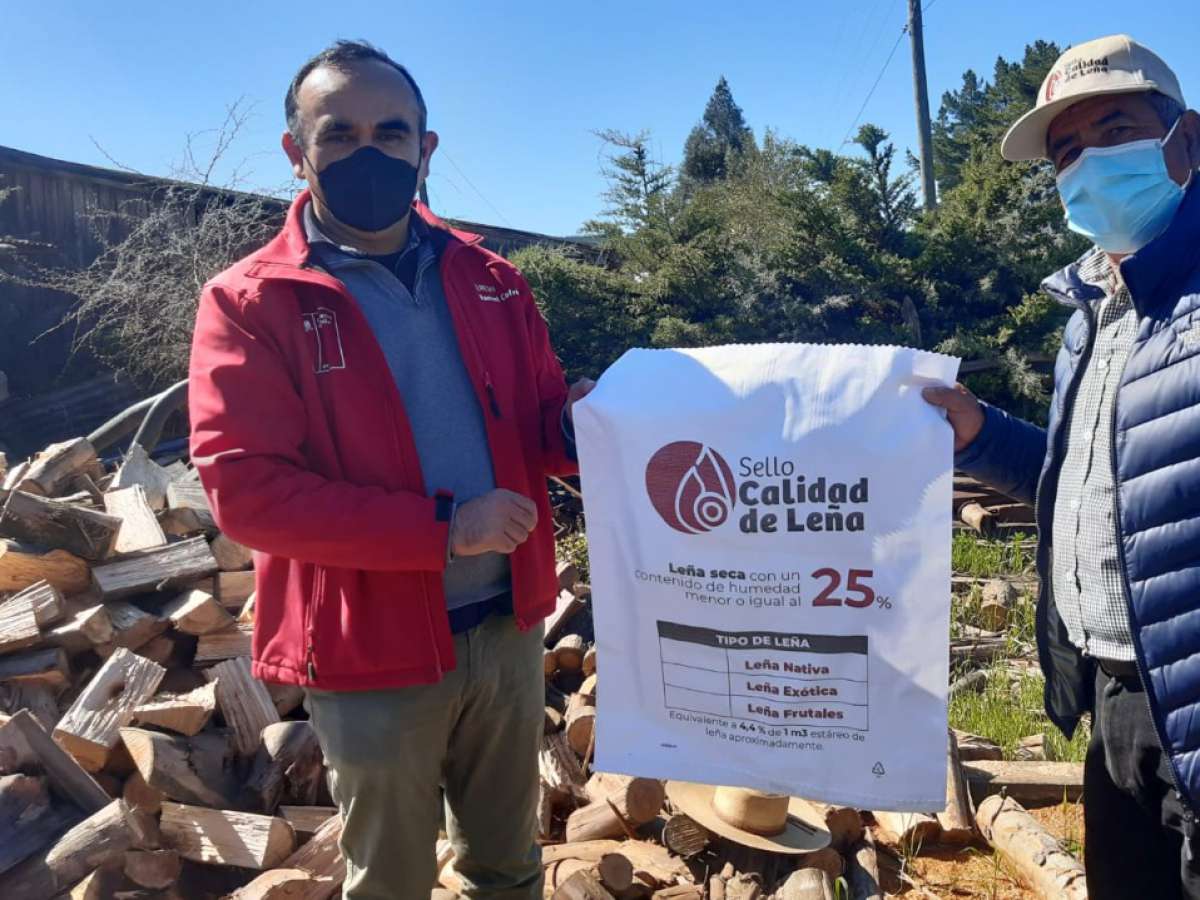Invitan a comerciantes y productores de leña de Ñuble a informarse sobre postulación al Sello Calidad de Leña