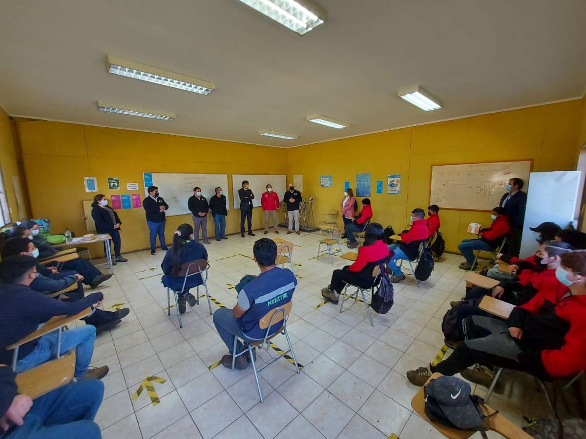 El 100 por ciento de las escuelas y colegios de ñuble se encuentra con clases presenciales