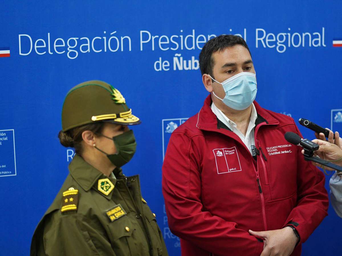 Delegado Presidencial y Carabineros entregan balance sobre el 18-O en Ñuble que dejó solo un detenido por desórdenes públicos y daños