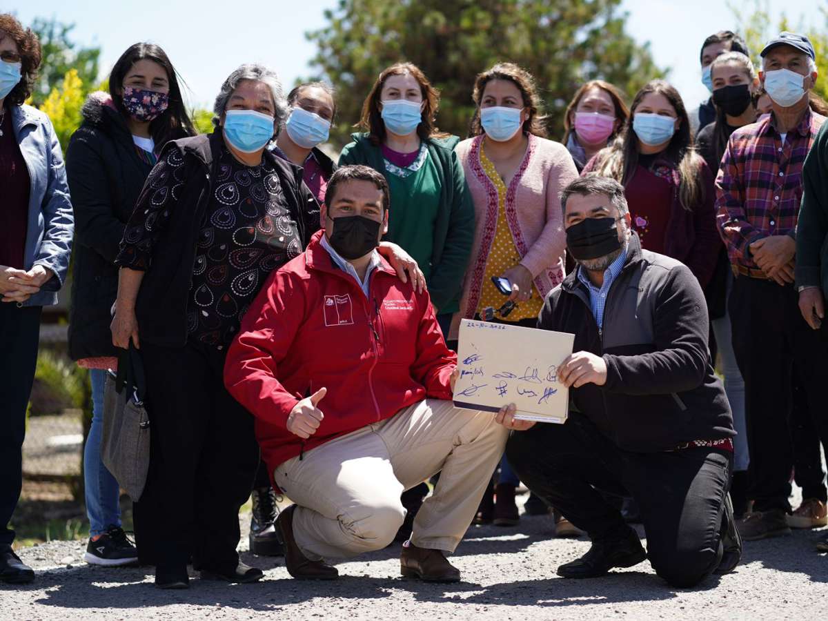 Delegado Jardua realiza recorrido por la conectividad en Ñiquén