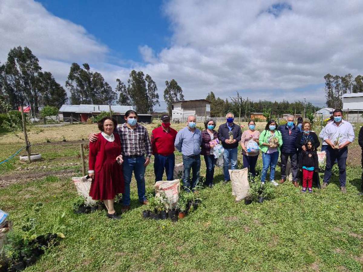 Entregan casi 2 mil plantas medicinales a comités campesinos de San Nicolás