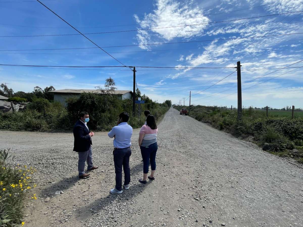 Autoridades anuncian asfaltado del camino a   San Bernardo que mejorará conectividad en la capital regional