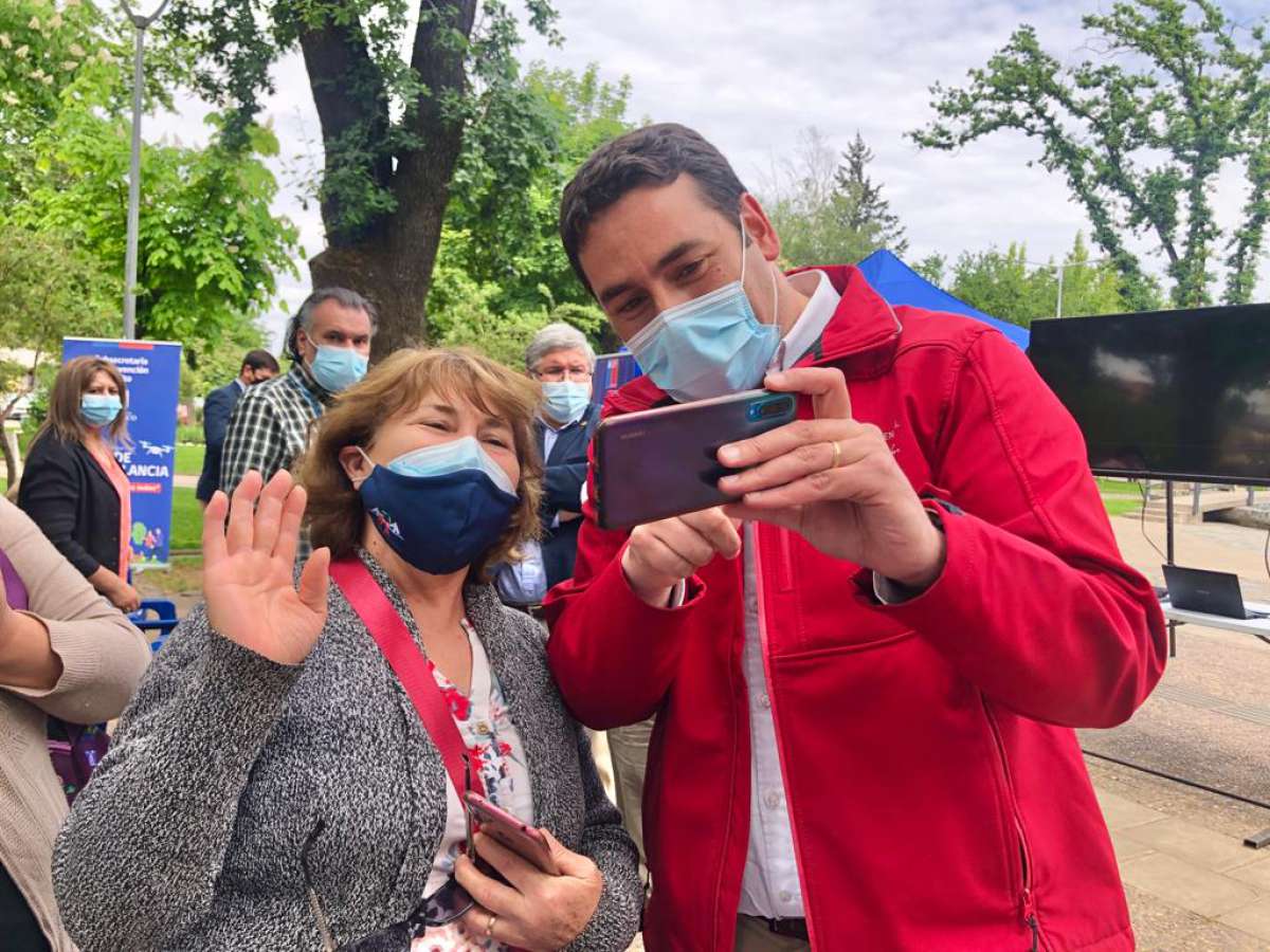 Delegado Jardua lanza proyecto de patrullaje preventivo y televigilancia con drones en Coihueco