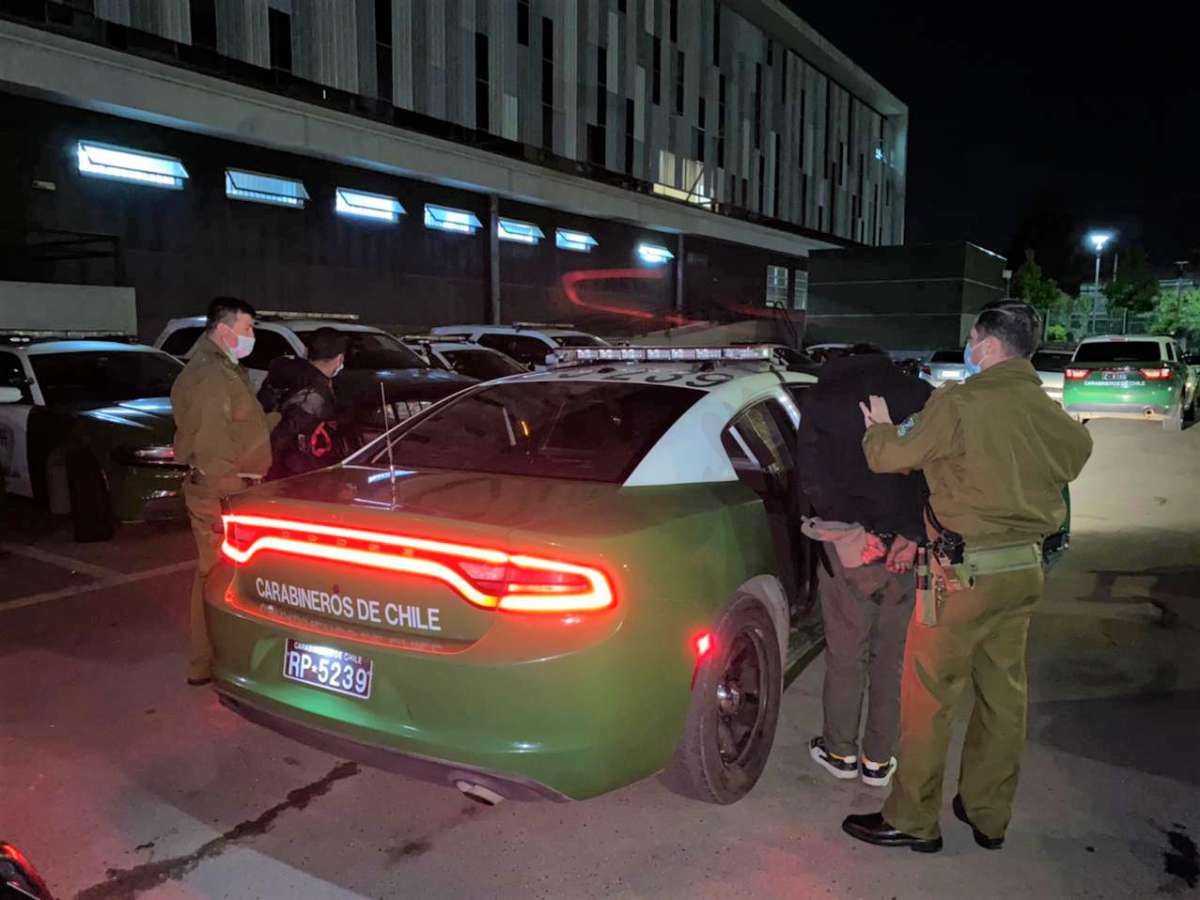 Carabineros detuvo en Chillán a dos sujetos que robaron un auto durante la madrugada