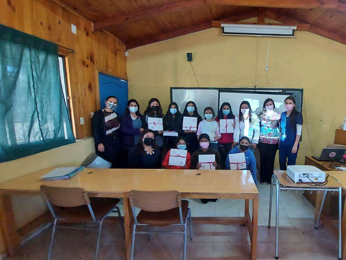 Cecosf Doña Isabel educó a adolescentes de la escuela El Libertador sobre su menarquia