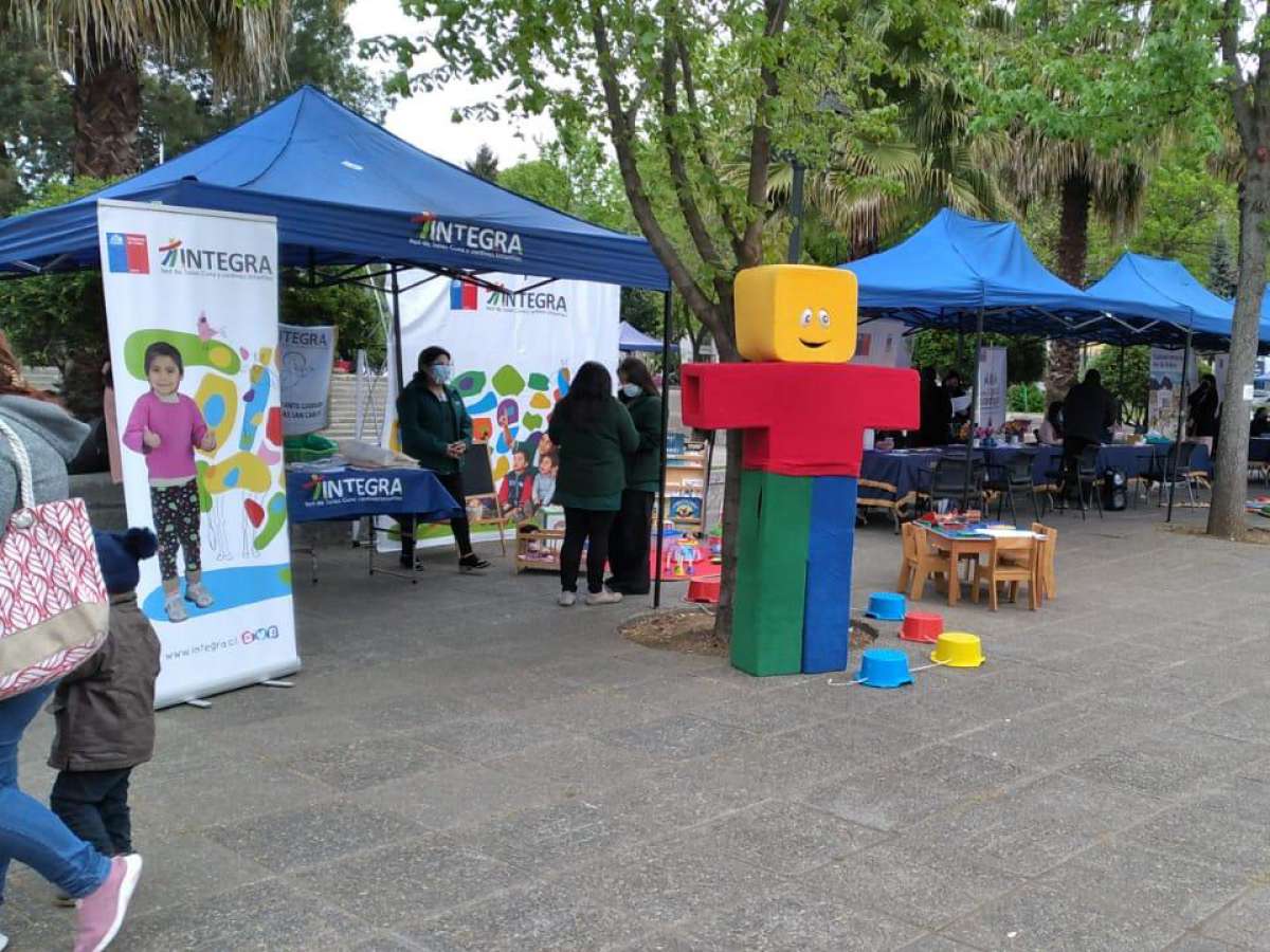 Fundación Integra despliega punto de inscripción a jardines infantiles 2022 en Paseo Arauco de Chillán