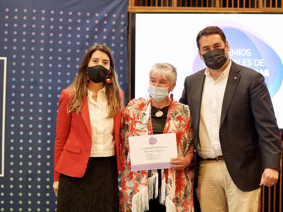 Hoy se entregaron los Premios Regionales de Artes, Culturas y Patrimonio Ñuble 2021