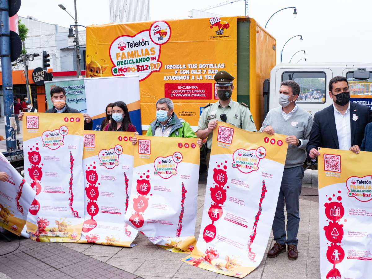 Meta superada: Ñuble alcanzó las cinco toneladas de botellas plásticas recolectadas en marco de campaña Teletón 2021