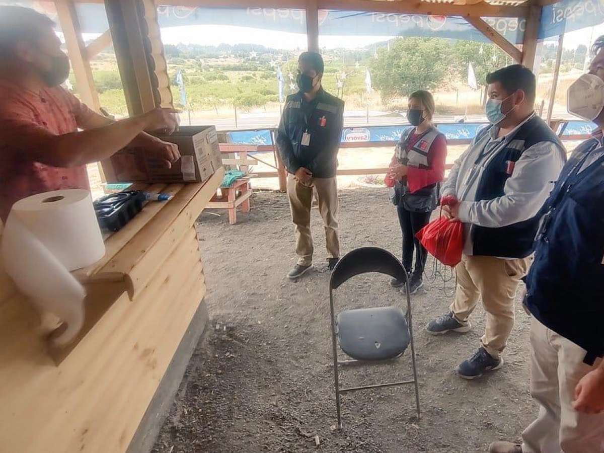 Cuadrillas Sanitarias de la seremi de salud Ñuble se despliegan en Quillón