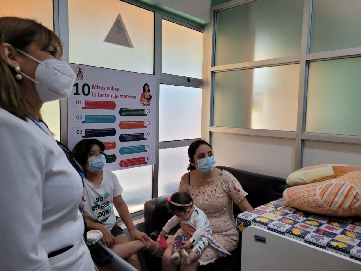 Cesfam Quinchamalí implementó Sala de Lactancia Materna