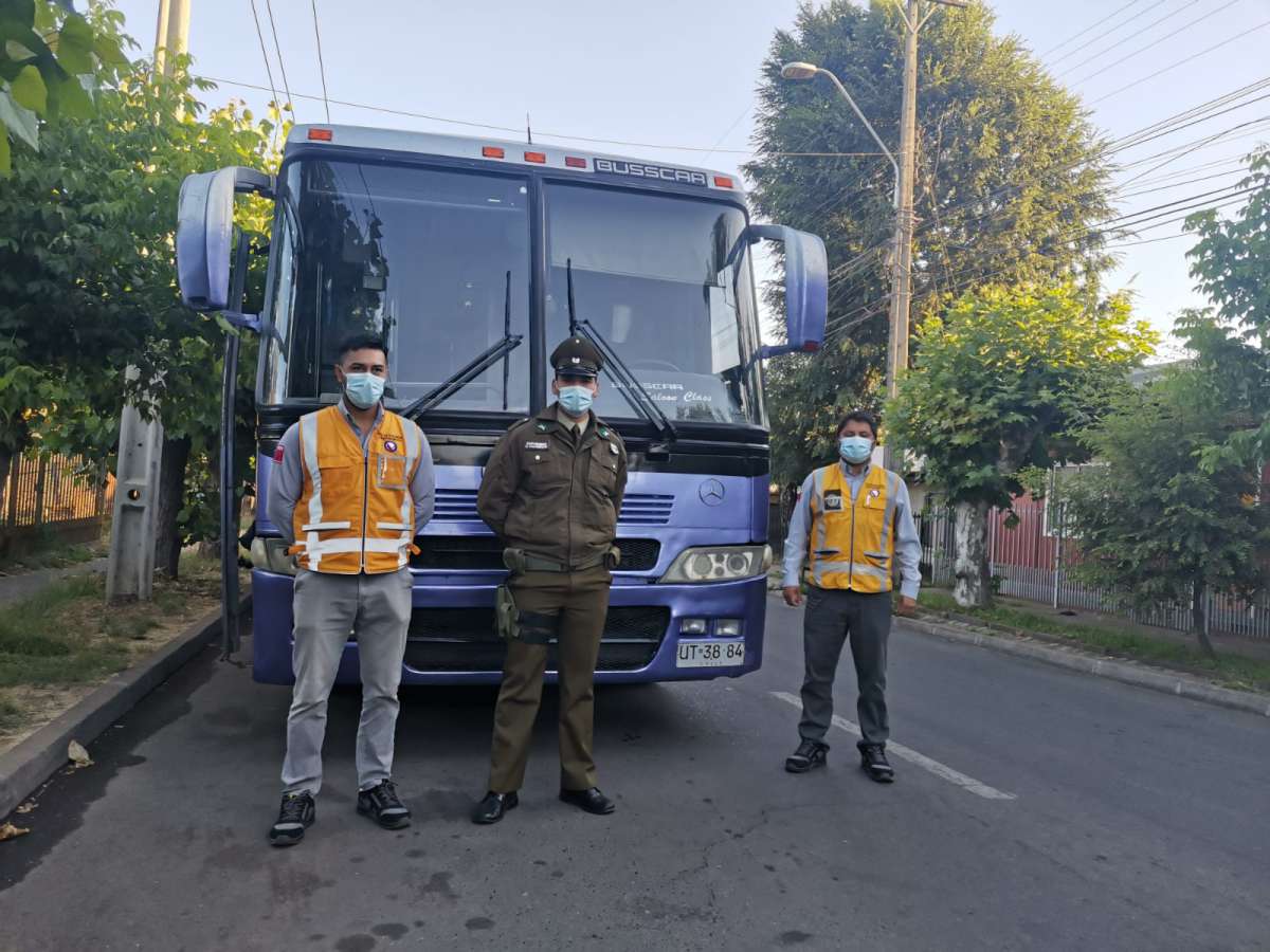 Operativo de Transportes termina con una persona detenida por adulteración de chasis y documentación falsa