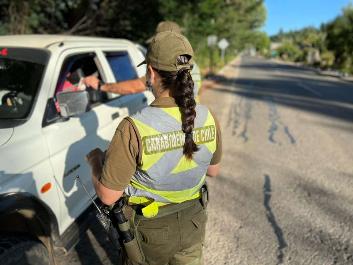 Infracciones al Tránsito y controles vehiculares efectuó Carabineros en ronda extraordinaria realizada en Guarilihue