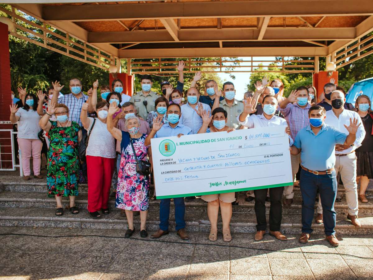 SAN IGNACIO RECIBE 243 MILLONES PARA PROYECTOS DE ALUMBRADO PÚBLICO Y EXTENSIÓN DE APR
